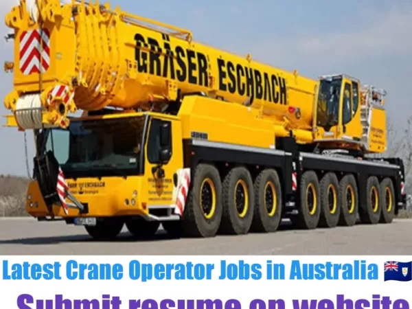 Crane Operator Jobs in Australia 2023-24