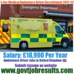E-zec Medical Ambulance Driver Recruitment 2021-22