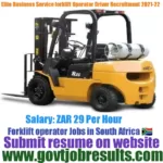 Elite Business Service Forklift Operator Recruitment 2021-22