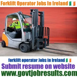 Forklift Operator Jobs in Ireland