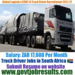 Global Logistics CODE 14 Truck Driver Recruitment 2021-22