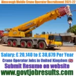 Ainscough Mobile Crane Operator Recruitment 2021-22