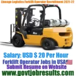 Lineage Logistics Forklift Operator Recruitment 2021-22