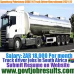 Speedway Petroleum CODE 14 Truck Driver Recruitment 2021-22