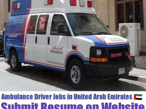Ambulance Driver Jobs in UAE