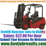 Altium Packaging Forklift Operator Recruitment 2021-22