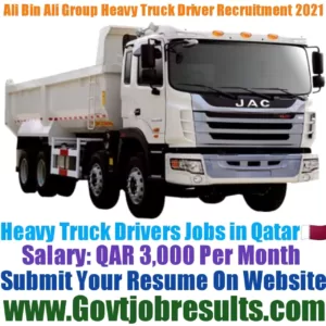 Ali Bin Ali Group Heavy Truck Driver Recruitment 2021-22