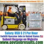 Kenco Logistics Forklift Operator Recruitment 2021-22