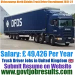 Dfdsseaways North Sheilds Truck Driver Recruitment 2021-22