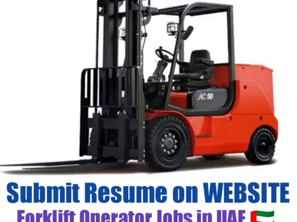 Forklift Operator Jobs in UAE 2023-24