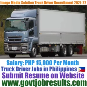 Image media solutions Truck Driver Recruitment 2021-22