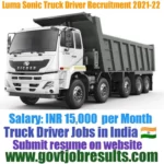Luma Sonic Truck Driver Recruitment 2021-22