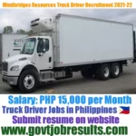 Mindbridges Resources Truck Driver Recruitment 2021-22
