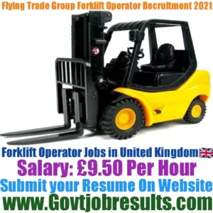 Flying Trade Group Forklift Operator Recruitment 2021-22
