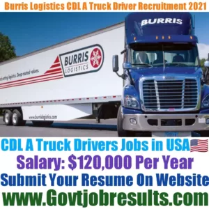 Burris Logistics CDL A Truck Driver Recruitment 2021-22