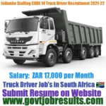 Isilumko Staffing CODE 14 Truck Driver Recruitment 2021-22