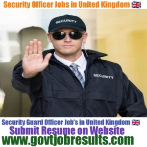 Security Jobs in United Kingdom 