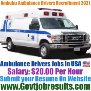 Ambulnz Ambulance Driver Recruitment 2021-22