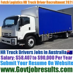 Fetch Logistics HR Truck Driver Recruitment 2021-22