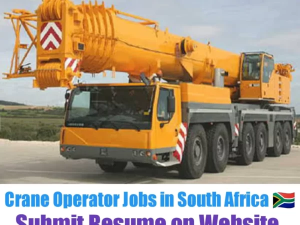 Crane Operator jobs in South Africa 2021-22