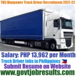 TNS Manpower Truck Driver Recruitment 2021-22