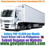 Triplex Enterprises Truck Driver Recruitment 2021-22