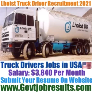 Lhoist Truck Driver Recruitment 2021-22
