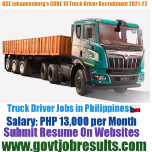 Blue Mountains INC Truck Driver Recruitment 2021-22