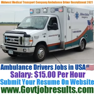 Midwest Medical Transport Company Ambulance Driver Recruitment 2021-22