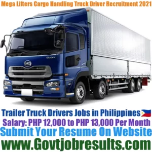 Mega Lifters Cargo Handling Corp Trailer Truck Driver Recruitment 2021-22