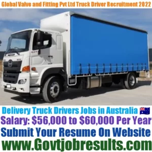 Global Valve and Fitting Pvt Ltd Delivery Truck Driver Recruitment 2022-23