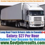 Kreedom Freight Services Ltd