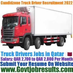 Candidzone Truck Driver Recruitment 2022-23