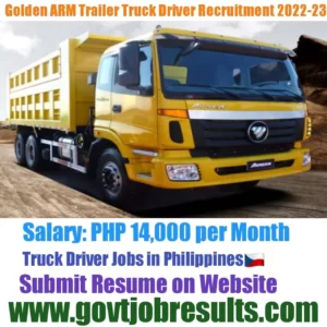 Golden Arm Trucking Truck Driver Recruitment 2022-23