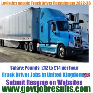 Logistics People HGV Truck Driver Recruitment 2022-23