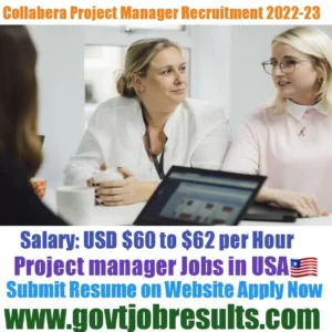 Collabera Charlotte Project Manager Recruitment 2022-23