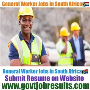General Worker Jobs in South Africa 