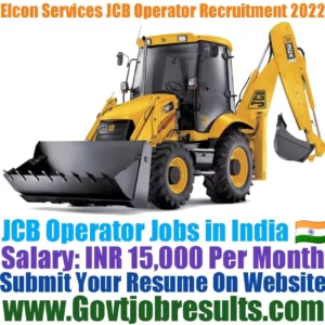 Elcon Services JCB Operator Recruitment 2022-23