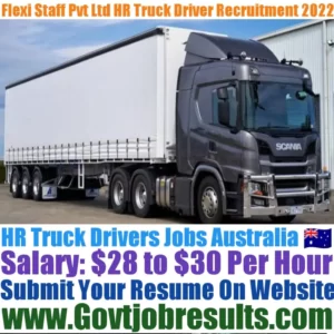 Flexi Staff Pvt Ltd HR Truck Driver Recruitment 2022-23