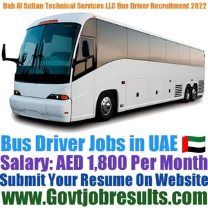 Bab Al Sultan Technical Services LLC Bus Driver Recruitment 2022-23