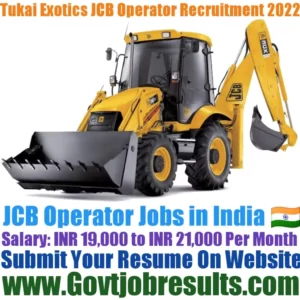 Tukai Exotics JCB Operator Recruitment 2022-23