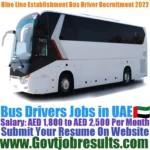 Blue Line Establishment Bus Driver Recruitment 2022-23