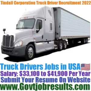 Tindall Corporation Truck Driver Recruitment 2022-23
