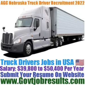 AGC Nebraska Truck Driver Recruitment 2022-23