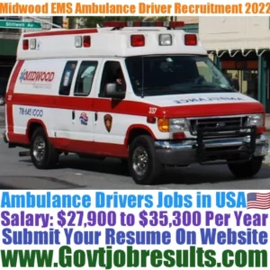 Midwood EMS Ambulance Driver Recruitment 2022-23