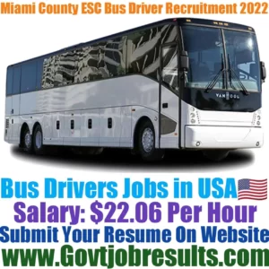 Miami County ESC Bus Driver Recruitment 2022-23