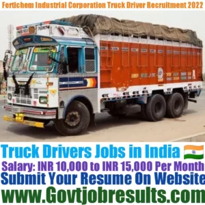 Fertichem Industrial Corporation Truck Driver Recruitment 2022-23