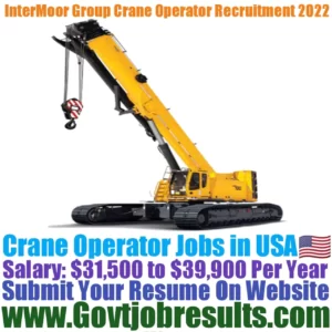 InterMoor Group Crane Operator Recruitment 2022-23