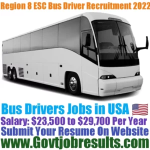 Region 8 ESC Bus Driver Recruitment 2022-23