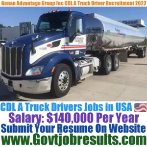 Kenan Advantage Group Inc CDL A Truck Driver Recruitment 2022-23